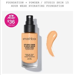 Smashbox Makeup - NWT Smashbox Studio Skin Foundation Smashbox Makeup - NWT Smashbox Studio Skin Foundation